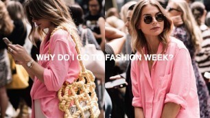 'HOW TO GO TO FASHION WEEK? | fashion week q&a'