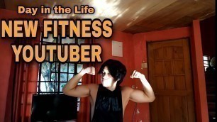 'A Day in the Life of New Fitness YouTuber (Morning Routine and Leg Workout)'