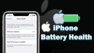 'How to check battery health on any iPhone?'