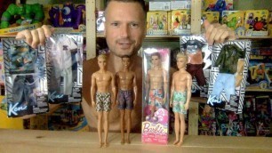 'New Barbie 2018 Ken Fashion Pack Collection With Classic Water Play Ryan Unboxing Review'