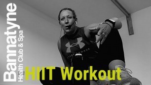 'HIIT session with Tracy'