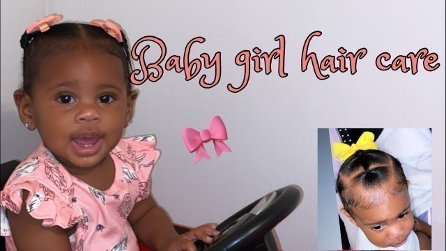 'BABY HAIR CARE ROUTINE| wash day'