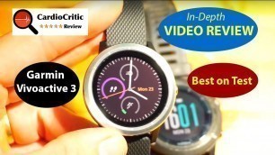 'Garmin Vivoactive 3 Review - possibly the best all round Fitness Watch of 2018'