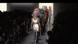 'Candice Swanepoel, Lily Aldridge and more on the runway for Jeremy Scott Fashion Show in NYC'