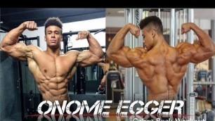 'ONOME EGGER - WORKOUT MOTIVATION 2020 | Cobra Back Workout | Biceps Workout'