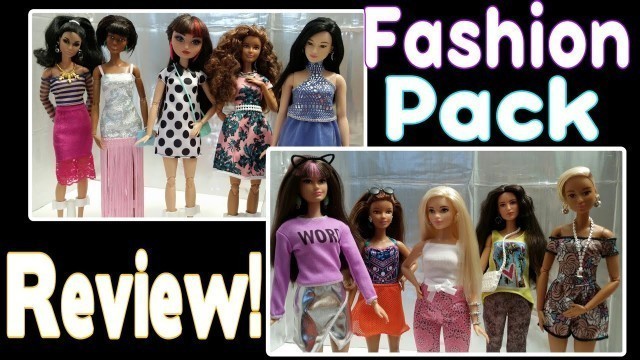 'Barbie PINK PASSPORT Fashion Pack REVIEW - 10 Outfits, Shoes+Accessories'