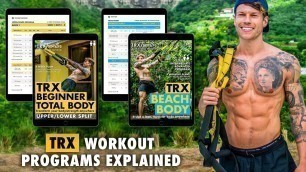 'TRX Traveller Workout Programs | Achieve your fitness goals ANYWHERE'