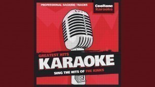 'Dedicated Follower of Fashion (Originally Performed by The Kinks) (Karaoke Version)'