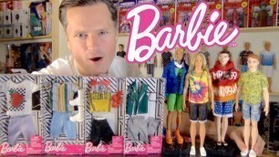 '2020 KEN DOLLS GET 2020 FASHION PACK MAKEOVERS: BARBIE BMR 1959 FASHIONISTAS UNBOXING REVIEW'