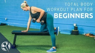 'Total Body Workout Plan For Beginners!'