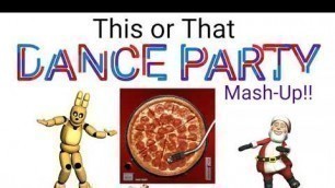 'This or That Dance Party Mash-Up #3, Exercise, Fitness, Brain Break, Physical Education, FUN 4 KIDS!'