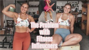 'Normalizing Normal bodies as Healthy & Fit || The problem with Fitness Influencers'