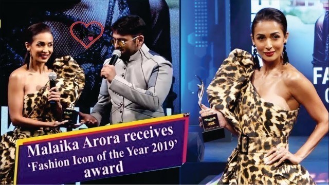 'Malaika Arora Receives ‘Fashion Icon of the Year 2019’ Award | Fashion Show Award 2019 | Malaika'