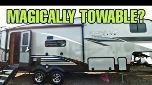 HALF TON TOWABLE Fifth Wheel RV? 2020 Coachmen Chaparral 25RE