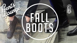 'Our Favorite Men\'s Boots for Fall 2015 || Gen\'t Lounge'