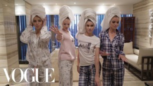 'Adriana Lima’s Victoria’s Secret Sleepover | Vogue'