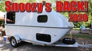 2020 Snoozy II / 2nd Gen Lil Snoozy / Molded Fiberglass RV Travel Trailer