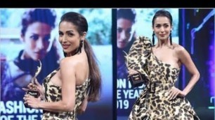 'Diva Malaika Arora Receives \'Fashion Icon Of The Year 2019\' Award'