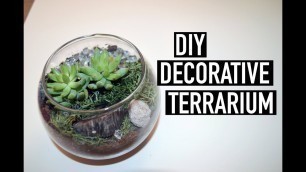 'DIY Decorative Terrarium | The Fashion Citizen'