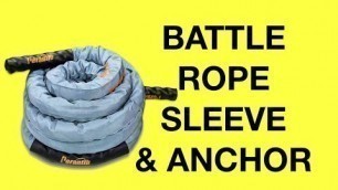 'Best Battle Rope with Anchor and Sleeve (2 Inch Heavy Battle Rope Review)'