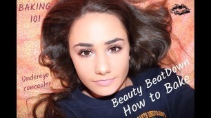 'Beauty BeatDown | APPLYING & BAKING UNDER EYE CONCEALER!!!!'