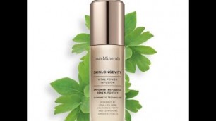 'Review on the Bareminerals SKINLONGEVITY  Vital Power Infusion'