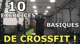 'CROSSFIT DÉBUTANTS : 10 Mouvements de Base !'