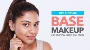 'Everyday Makeup Tutorial For Indian Skin | Foundation Routine 2019'