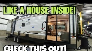 Lower cost Destination Travel Trailer RV! Like a house inside!