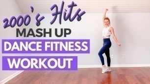 '2000s Mash Up 14 Minute Dance Cardio Workout | Beginner 2000\'s Dance Workout At Home'