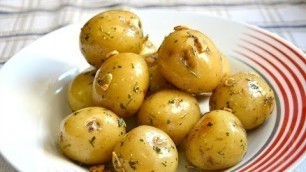 'Saute Baby Potatoes'