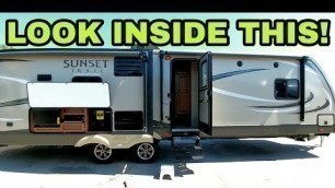 Travel Trailer with a Fifth Wheel Feel!