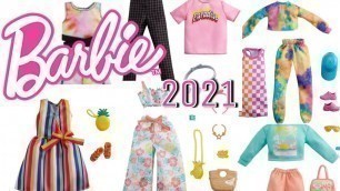 'NEW: 2021 BARBIE FASHION PACKS! KEN, BARBIE & ROXY! #shorts'