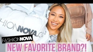 'I FINALLY ORDERED FROM FASHION NOVA! | Haul, Review & First Impression + Styling Fall 2020 Outfits'