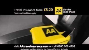 AA Travel Insurance Commercial