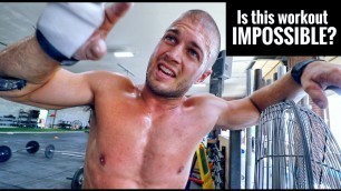 'The IMPOSSIBLE CROSSFIT WORKOUT? (Can you finish)'