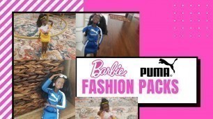 'Trying PUMA Barbie Fashion Packs Who Wore It Best Ep.1'