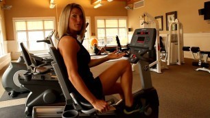 'How To Use the Life Fitness 95Ri Recumbent'