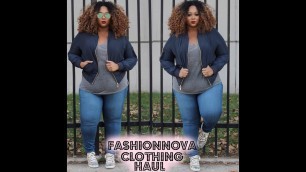 'FashionNova Mini Haul/Review | Plus Size Edition'