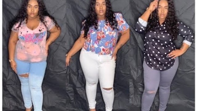 'Dear Lover Jeans Try-On | Fashion Nova Dupes'