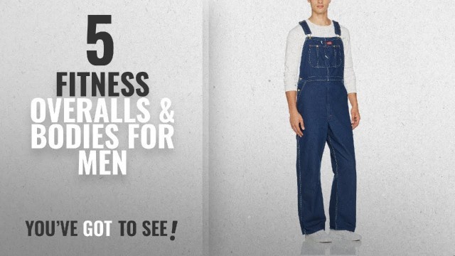 'Top 10 Fitness Overalls & Bodies For Men [2018]: Dickies Mens Bib Overall, Indigo Blue, W36/L30'