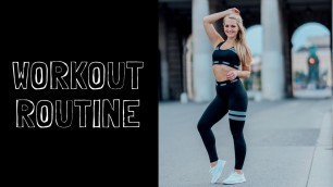 'FULL CROSS FIT WORKOUT ROUTINE - CARINA BERRY'