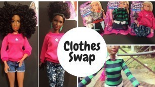 'Doll Clothes Try On Fresh Dolls Barbie and Funville Sparklegirlz'