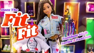 'Does the Fit Fit? Rainbow High Series 2 Fashion on Barbie'