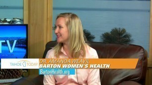 'Tahoe Today’s Todd O’ in-studio with Barton Health, and Dr. Amanda Weavil'