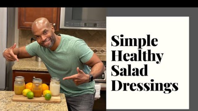 'Simple Healthy Salad Dressing Recipes - Sculpting Fit Bodies'