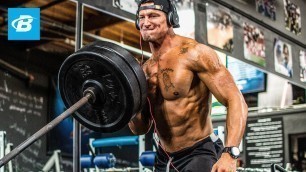 'Shoulders & Abs Hypertrophy Workout | Steve Weatherford & Nick Tumminello'