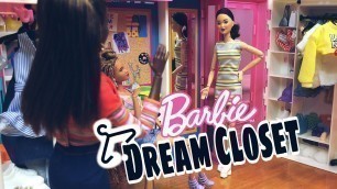 'Barbie\'s NEW Dream Closet* bonus doll fashions & Barbie wardrobe unboxing! | Adult collector ***'