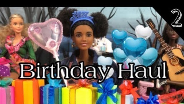 'Barbie Birthday Present Haul** Myscene car, re-ment, barbie fashion packs and more!'