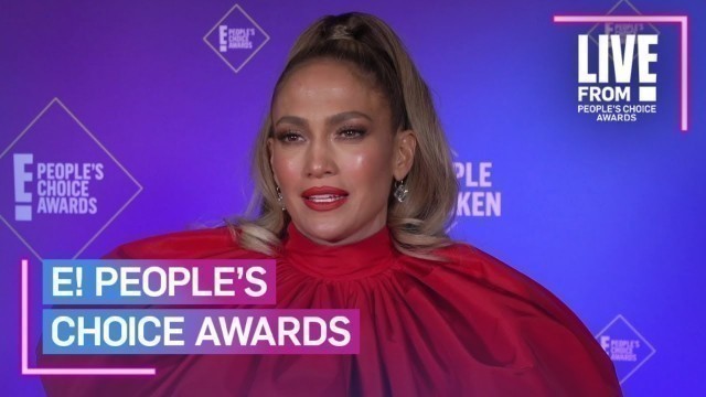 'Jennifer Lopez Admits People\'s Icon Is Her \"Greatest Award\" | E! People’s Choice Awards'